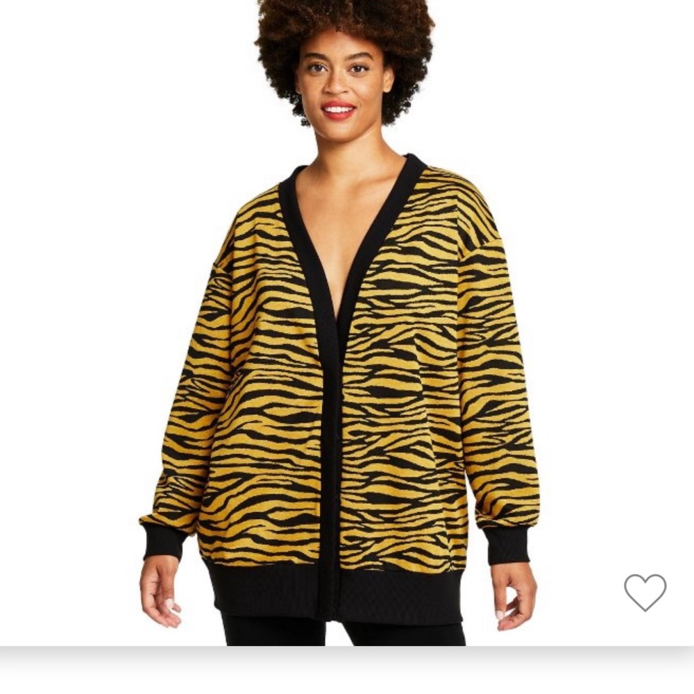 Victor Glemaud x Target Women's Animal Print Cardigan